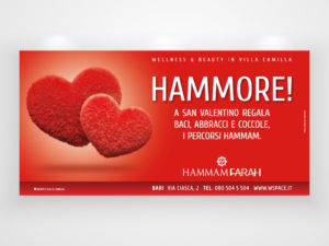 Hammore - campagna pubblicitaria per hammam farah Effort Studio - Agenzia di comunicazione e web marketing - Bari - Creative studio - advertising