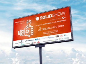 campagna pubblicitaria dell’evento Solidshow 2018 per solidengineering-easy-d-rom