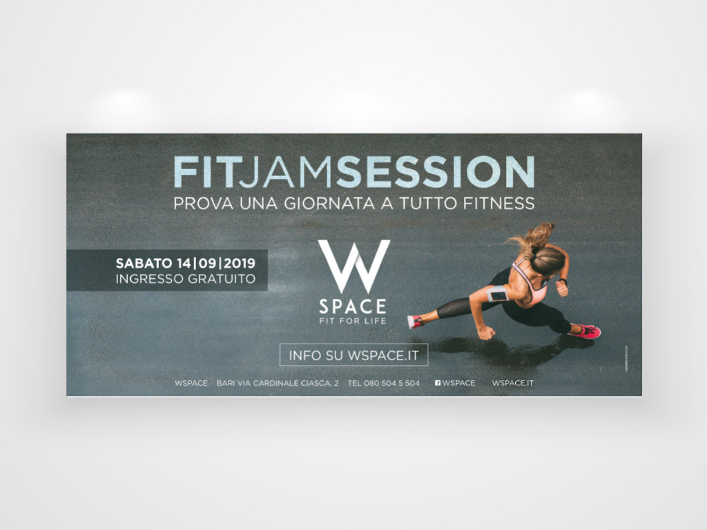 fit for life - campagna di comunicazione per wspace-villa camilla Effort Studio - Agenzia di comunicazione e web marketing - Bari - Creative studio - advertising