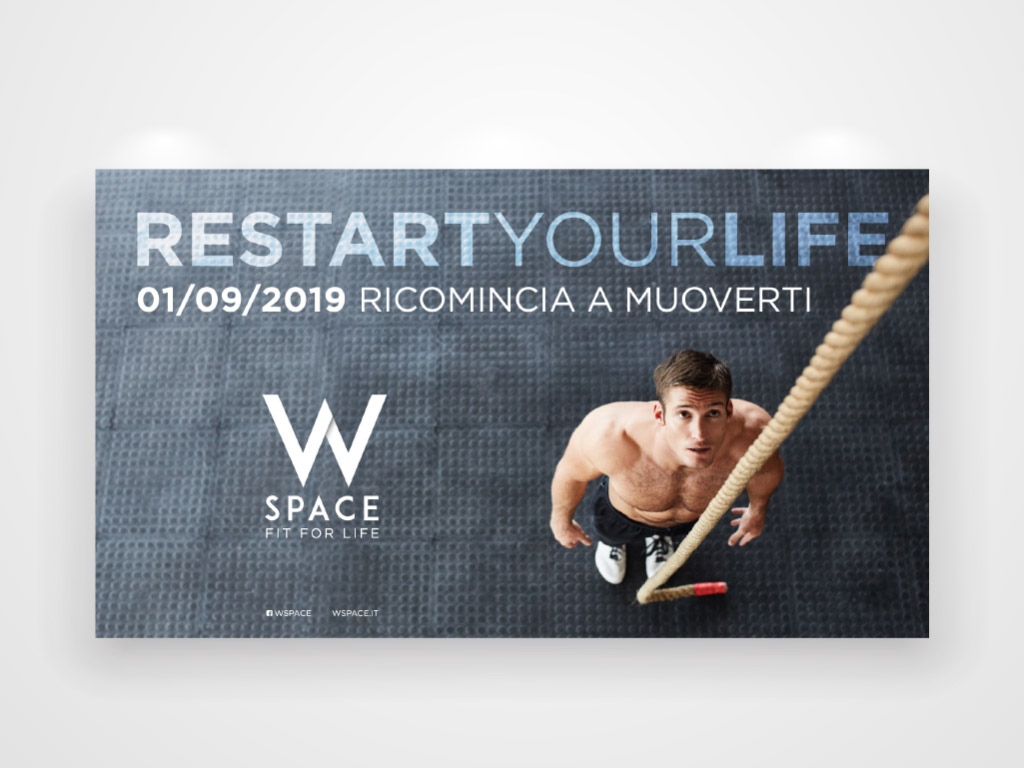 fit for life - campagna di comunicazione per wspace-villa camilla Effort Studio - Agenzia di comunicazione e web marketing - Bari - Creative studio - advertising