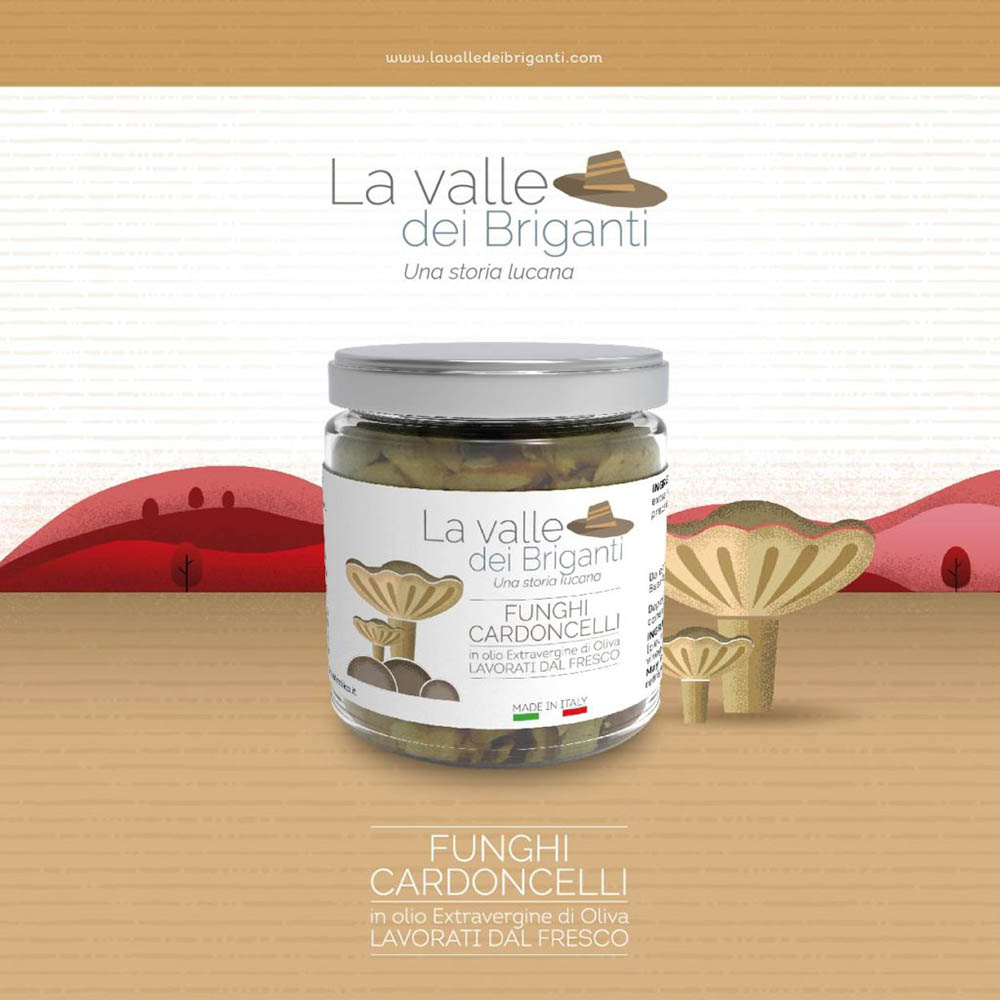 Effort Studio - Agenzia di comunicazione e web marketing - Bari packaging illustrazione rendering la valle dei briganti