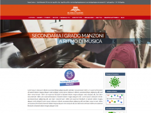 Effort Studio - Agenzia di comunicazione - Bari sito internet Istituto Comprensivo “De Amicis-Manzoni” di Massafra