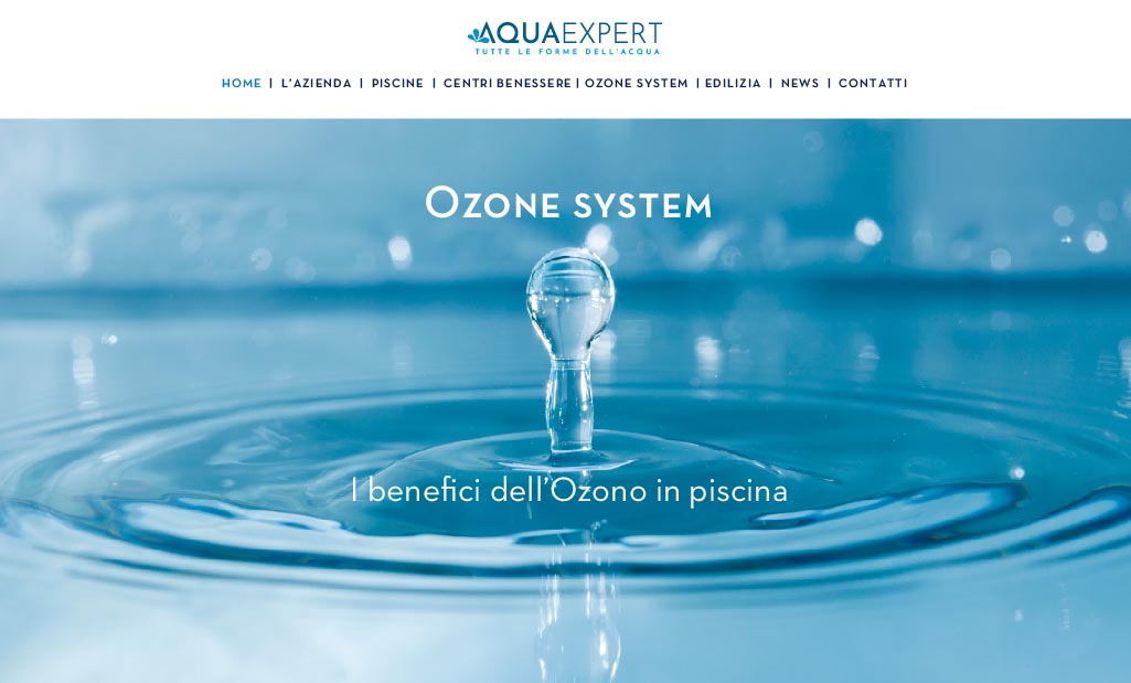 Effort Studio Bari-agenzia di comunicazione e pubblicità- sito internet aquaexpert